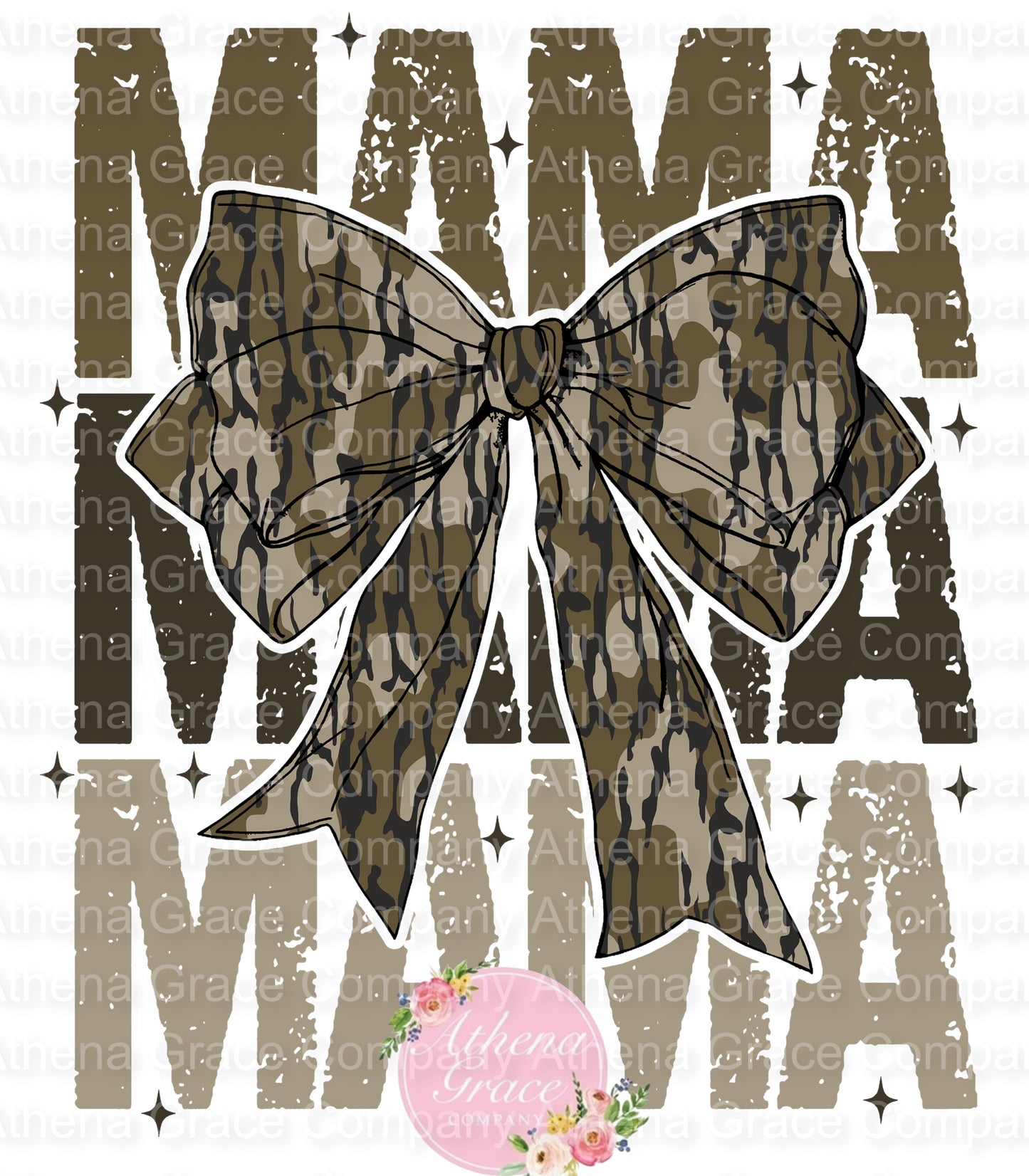 Camo MAMA DTF