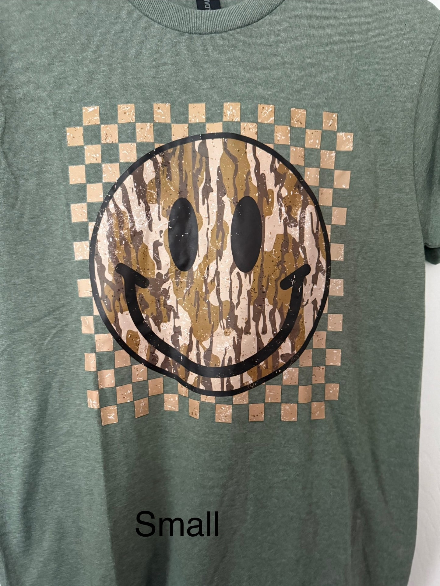Camo Smiley Tee
