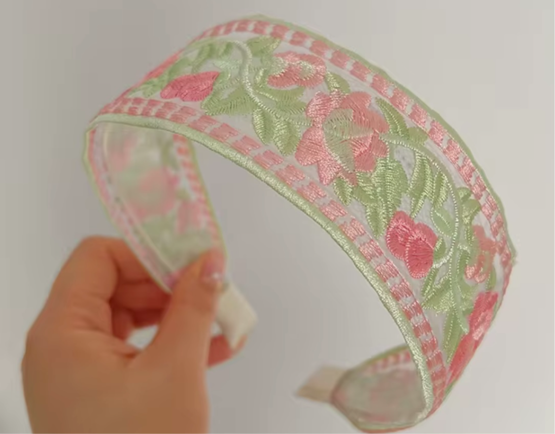 Embroidery Lace Headband
