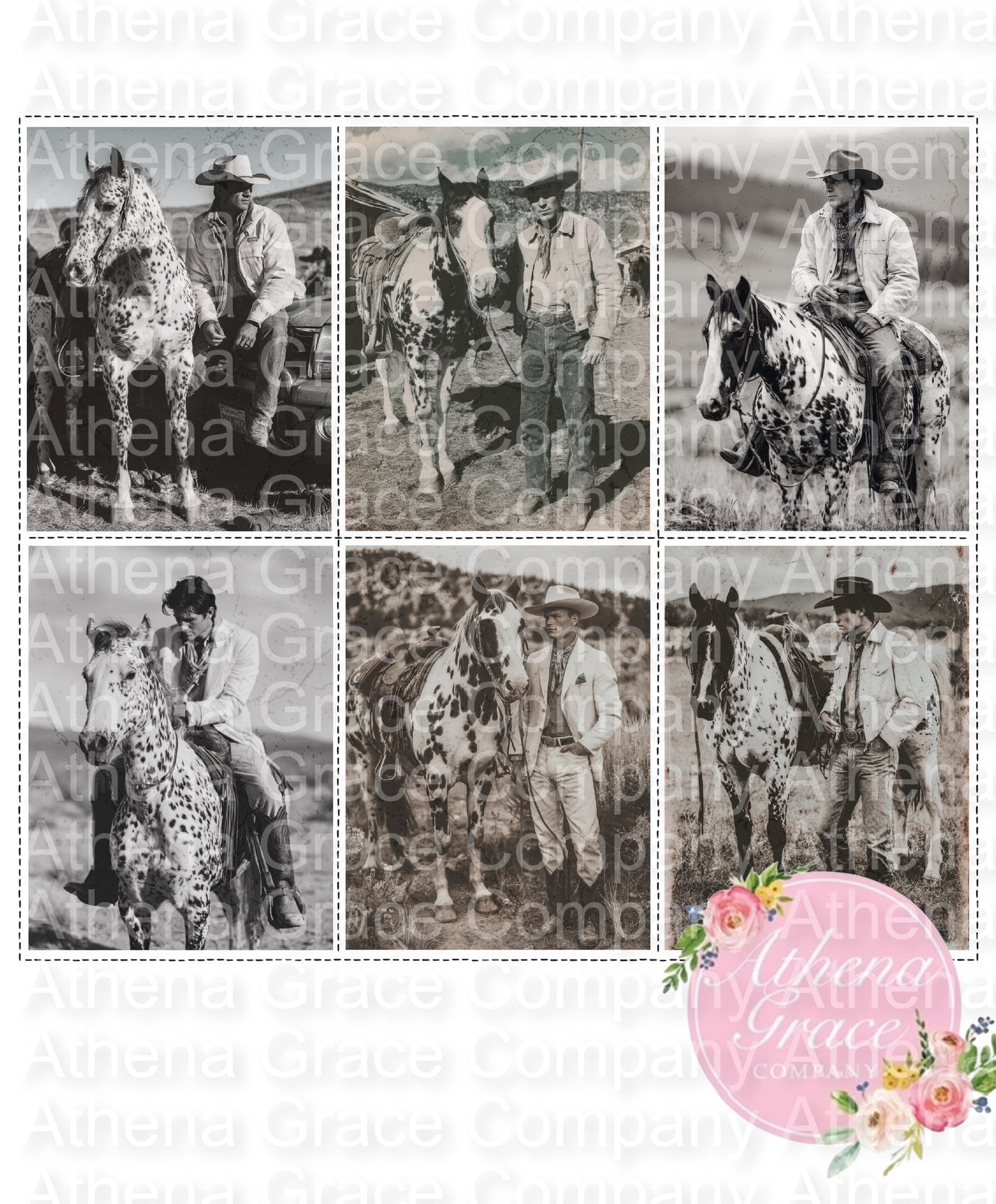 Vintage Cowboy DTF