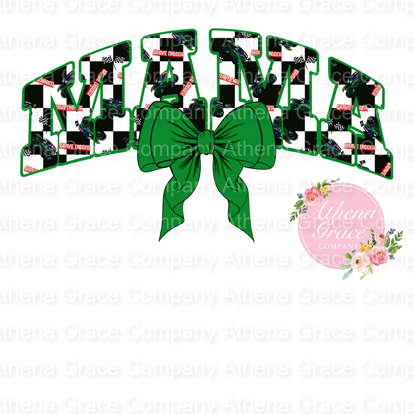 Grave Digger Mama DTF