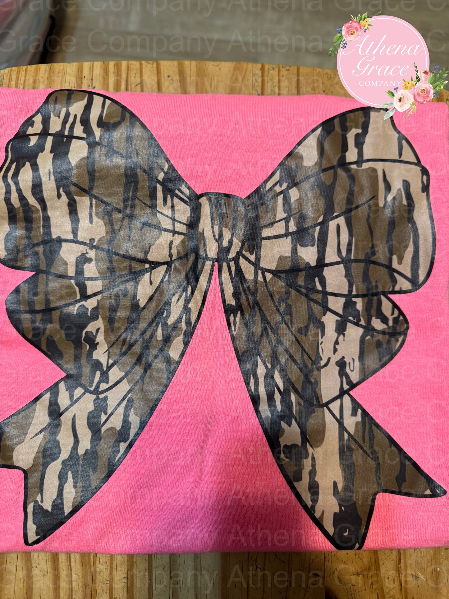 Camo Bow Tee