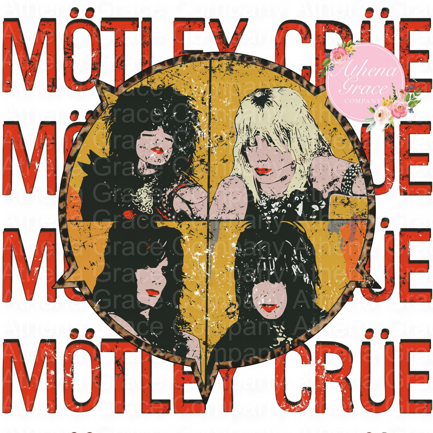 Motley Crue DTF