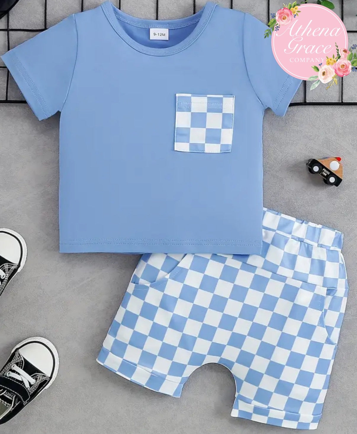 Baby Plaid Set