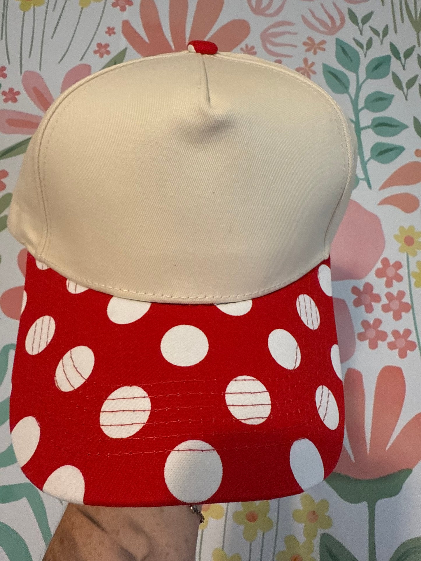Red Poka Dot Hat