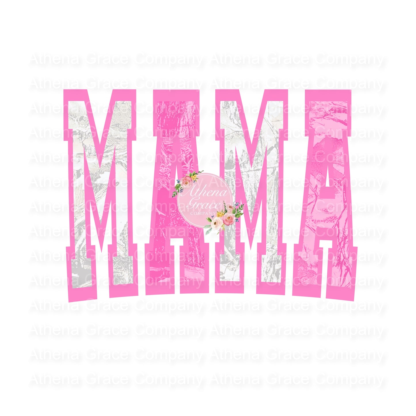 Mixed Camo Mama DTF