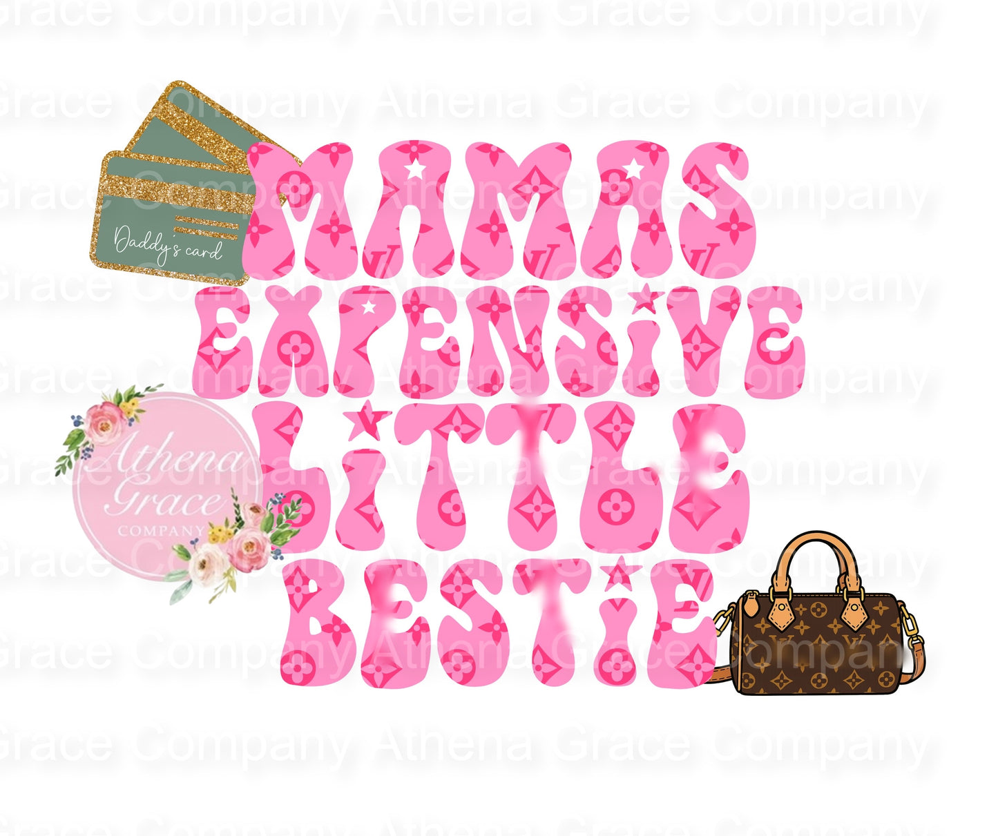Mama Expensive Bestie DTF