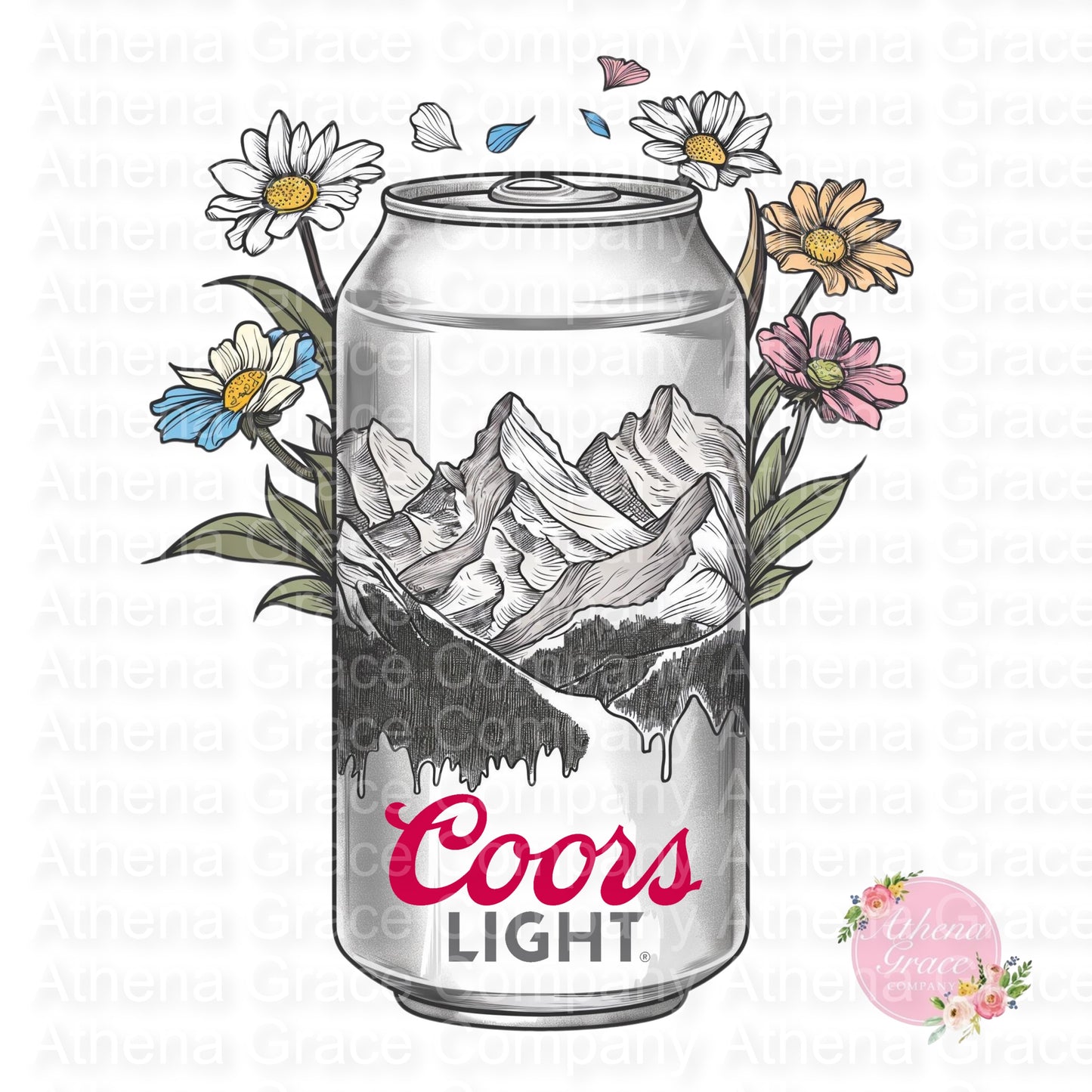 Coors Flower DTF