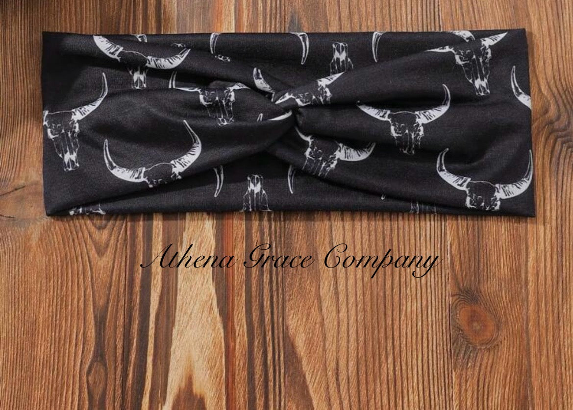 Bull Adult Headwrap