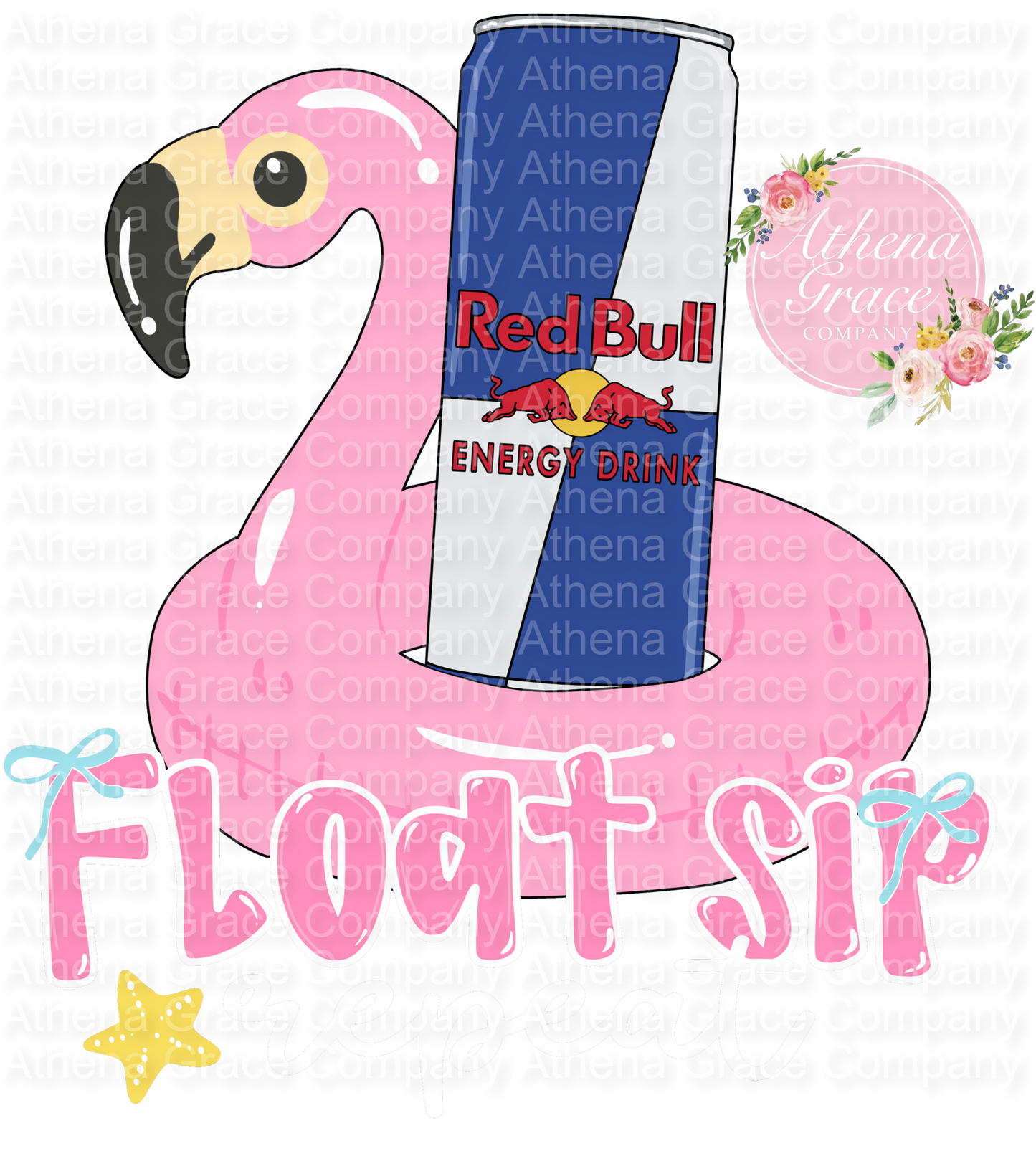 Redbull Float & Sip DTF