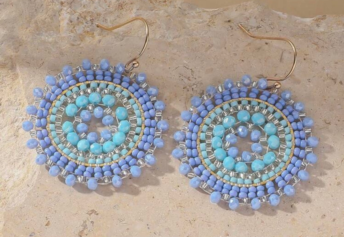 Boho Beaded Earrings