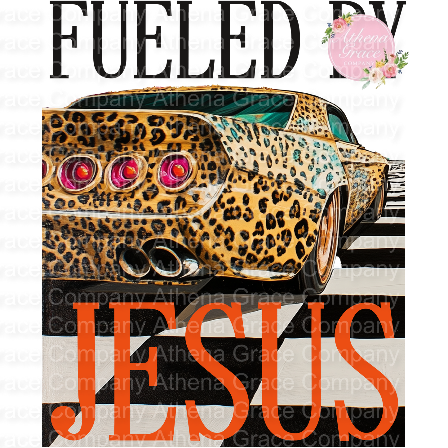 Fueled By Jesus DTF