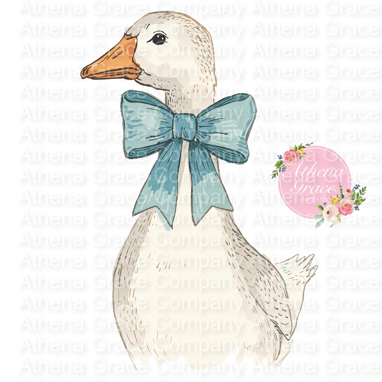 Goose Bow DTF
