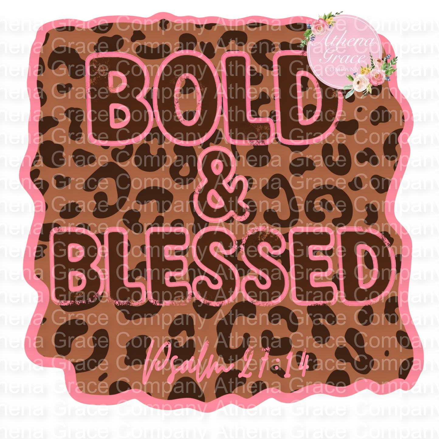 Bold & Blessed DTF