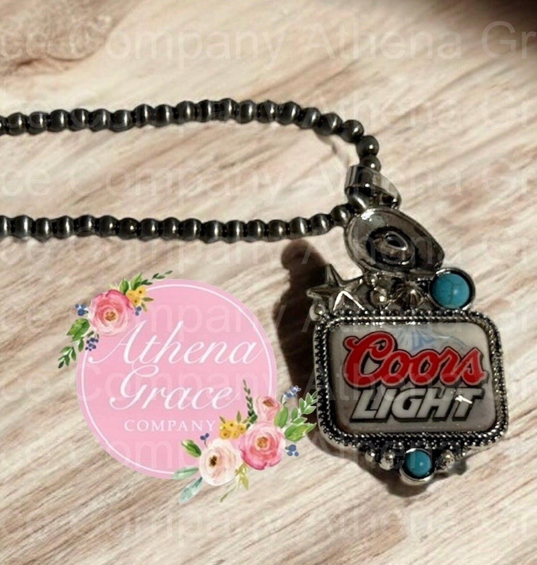 Coors Light Necklce