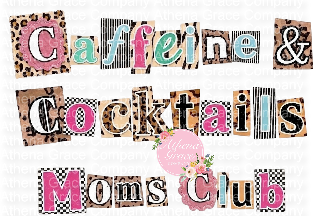 Caffeine & Cocktails Mom DTF