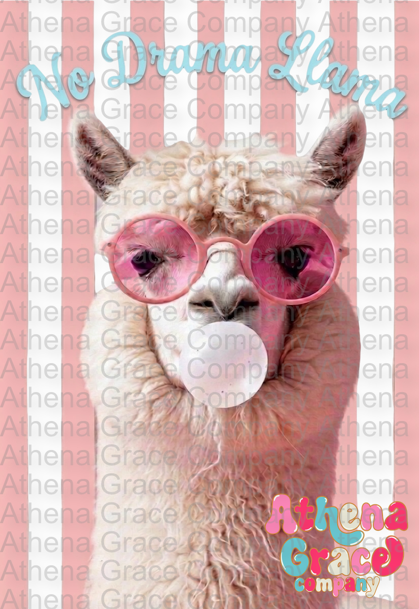 Drama Llama DTF
