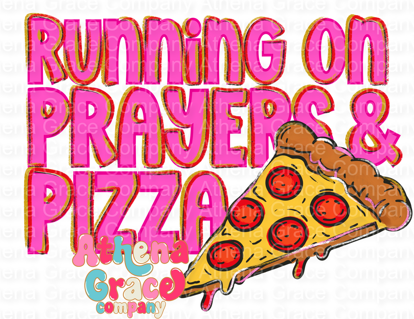 Running on Pizza DTF