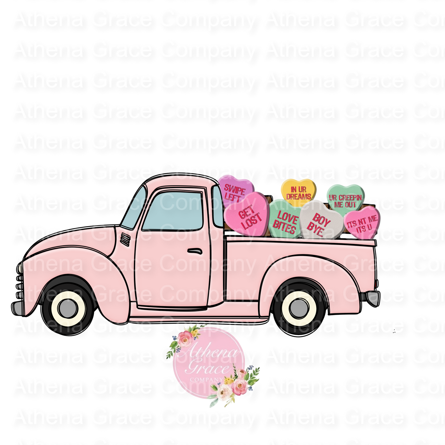 Anti-Valentine Truck PNG
