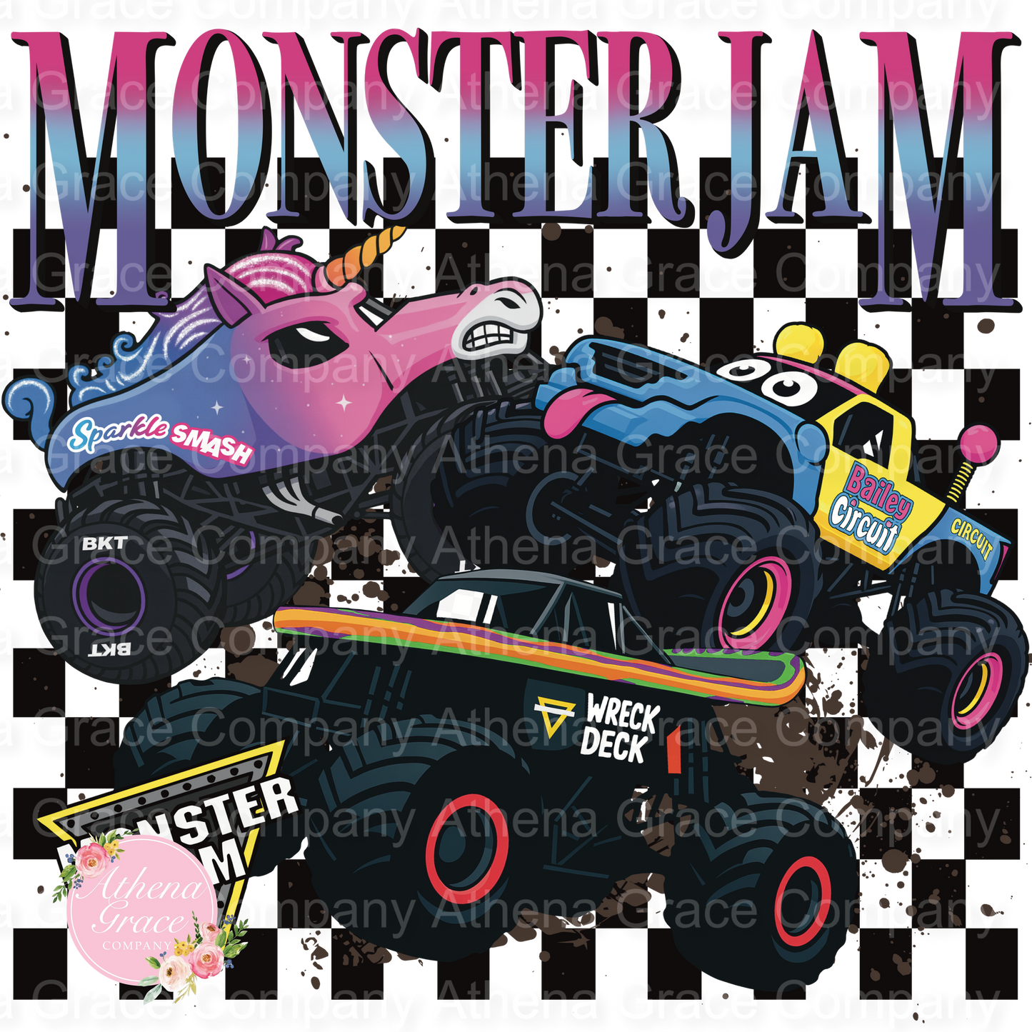 Monster Jam DTF