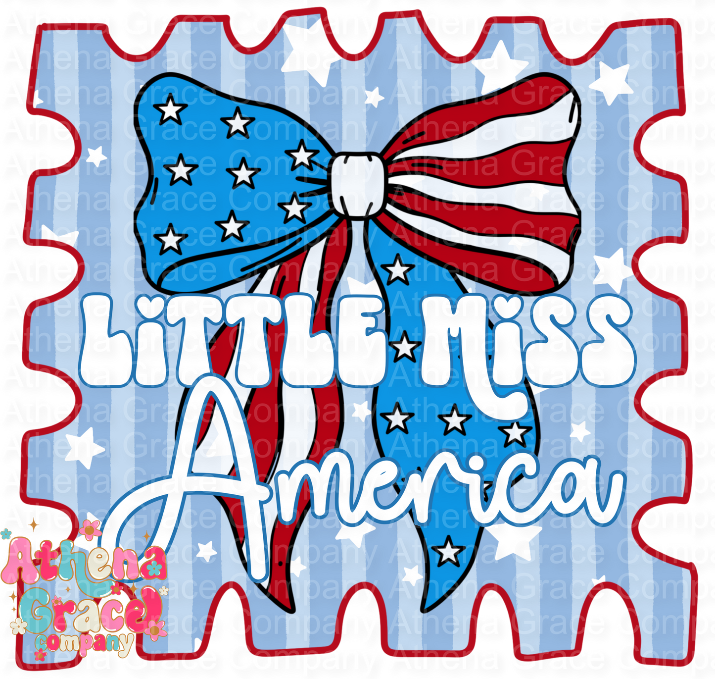 Little Miss America DTF