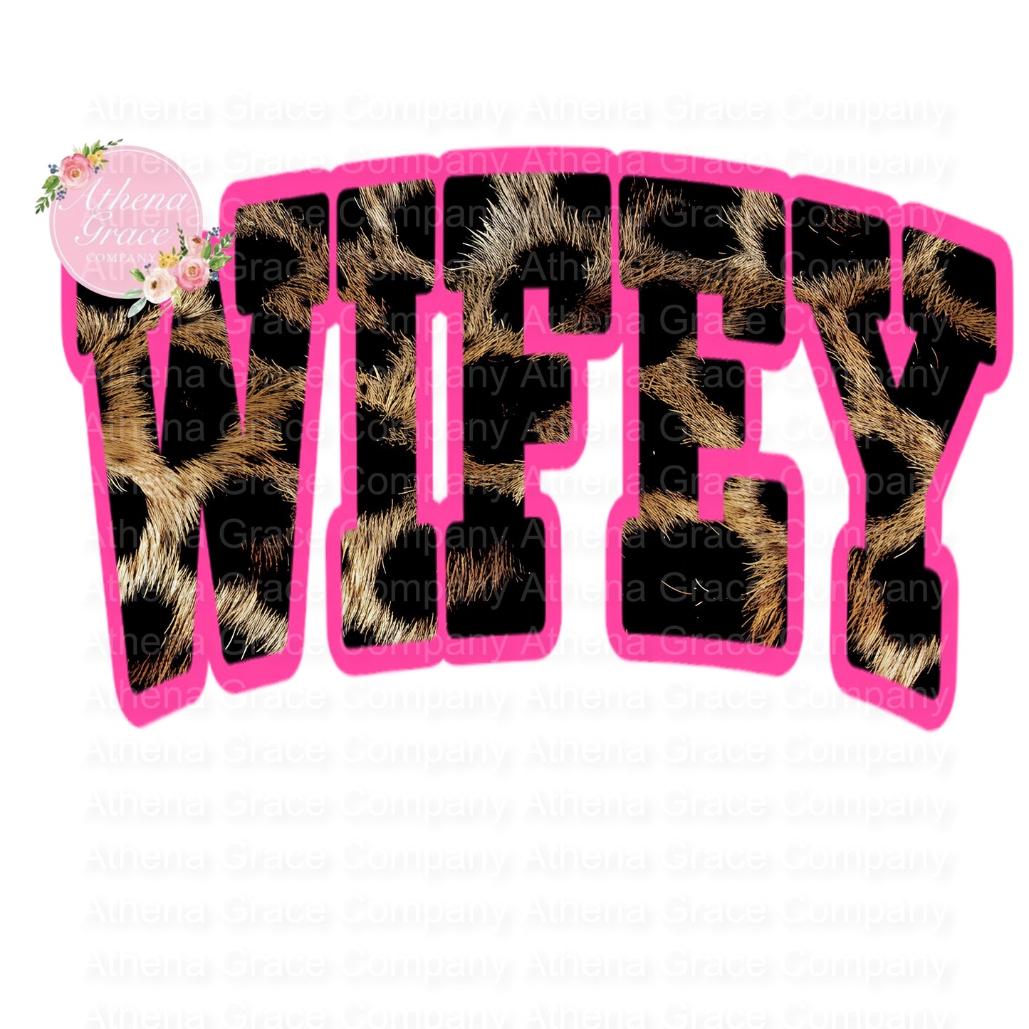 Cheetah Wifey DTF