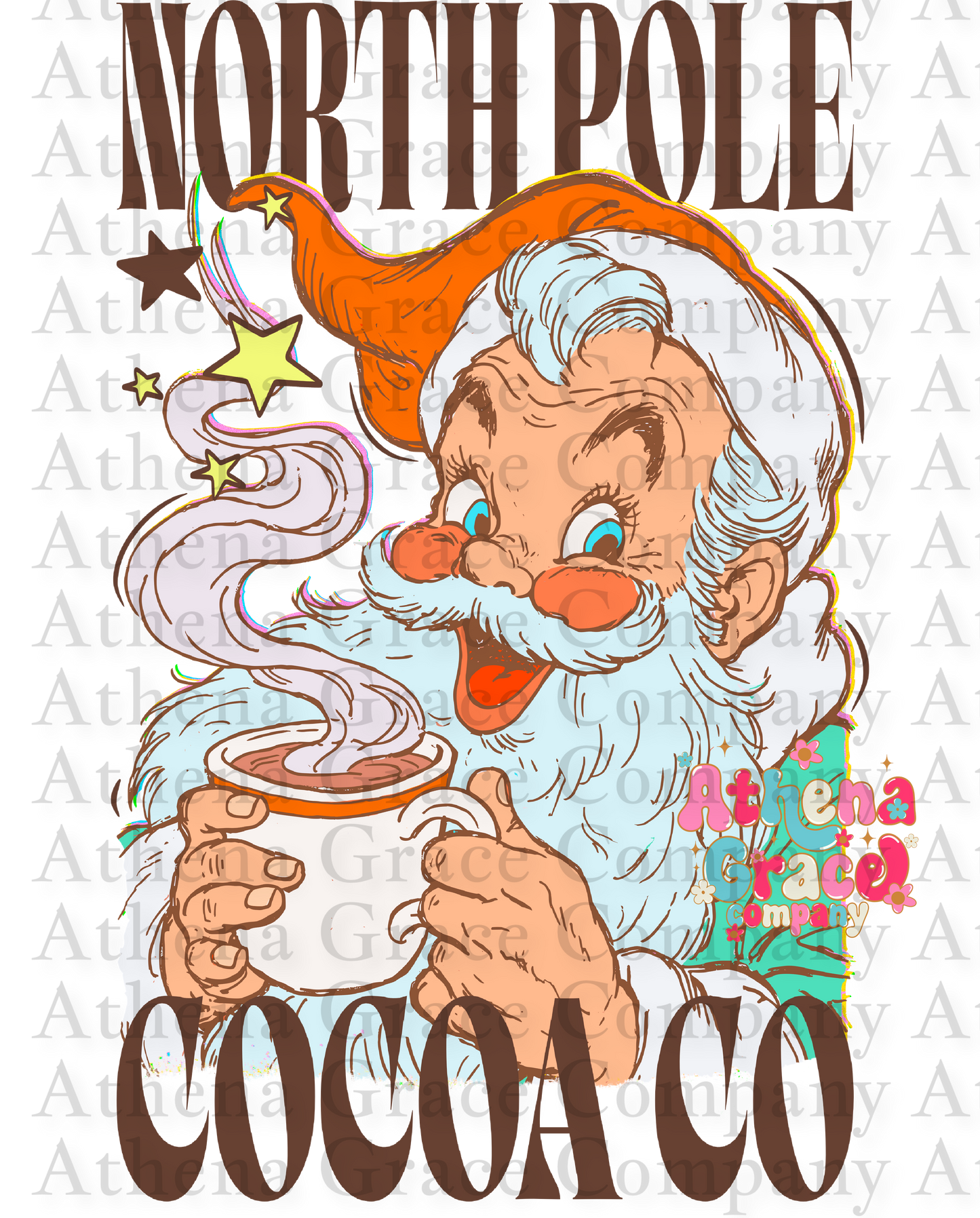 North Pole CoCoa DTF