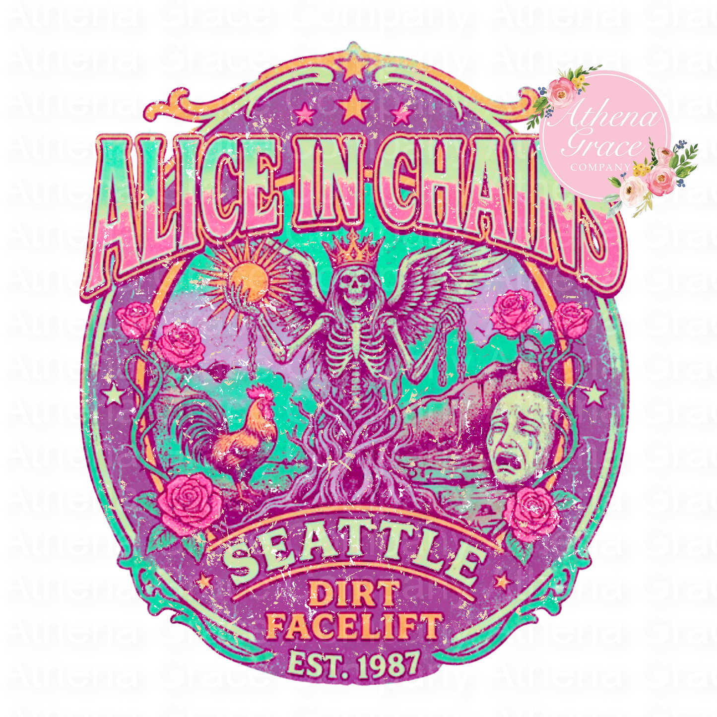 Alice In Chains DTF