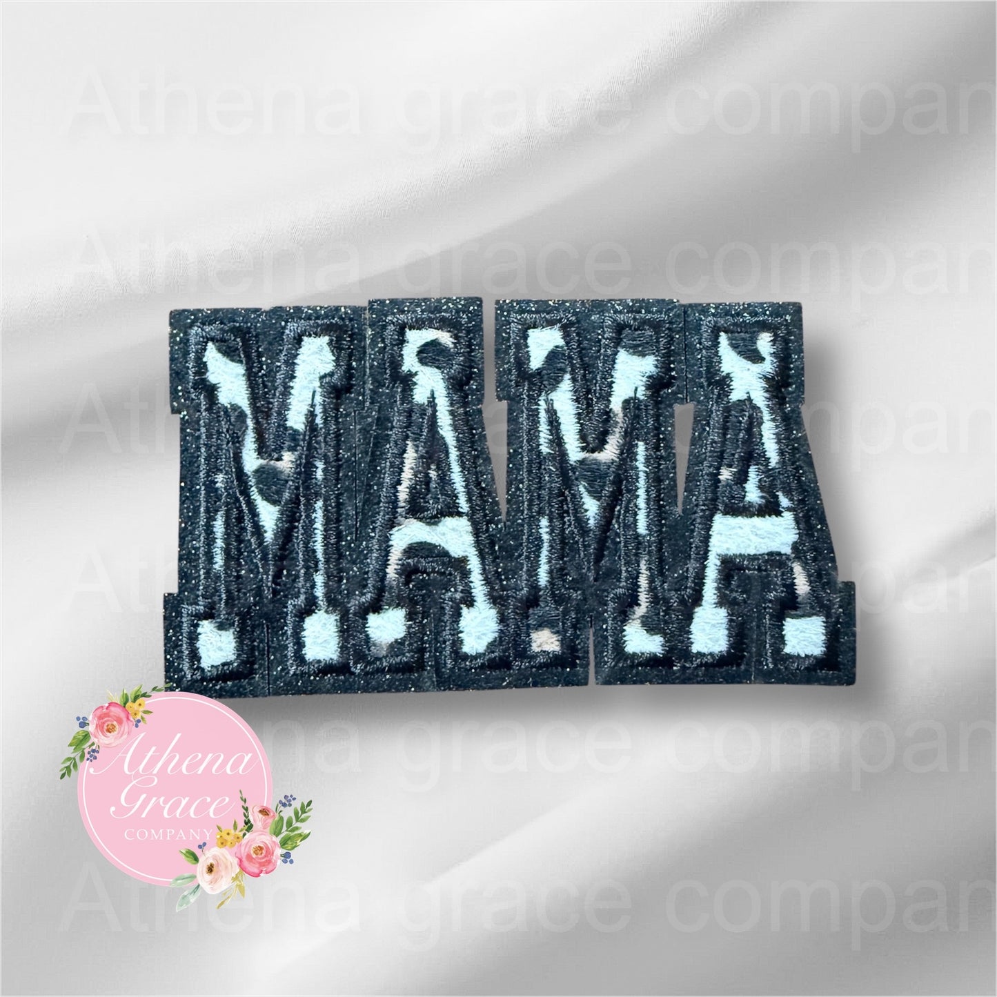 Mama Cowprint Medium Patch