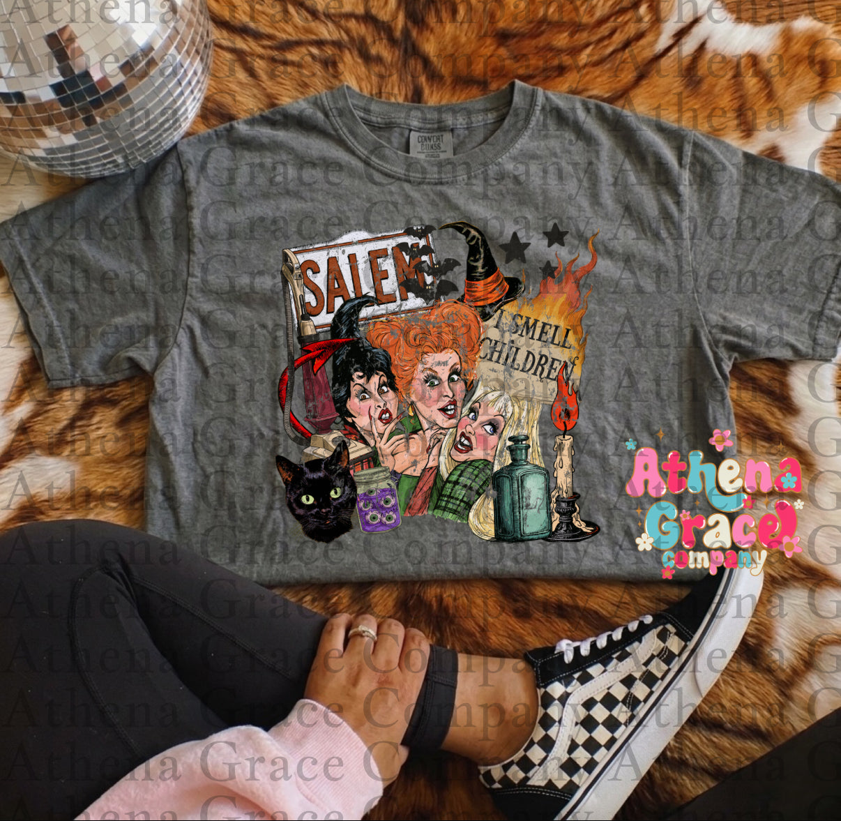 Salem Witch Distressed