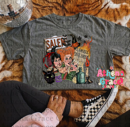 Salem Witch Distressed