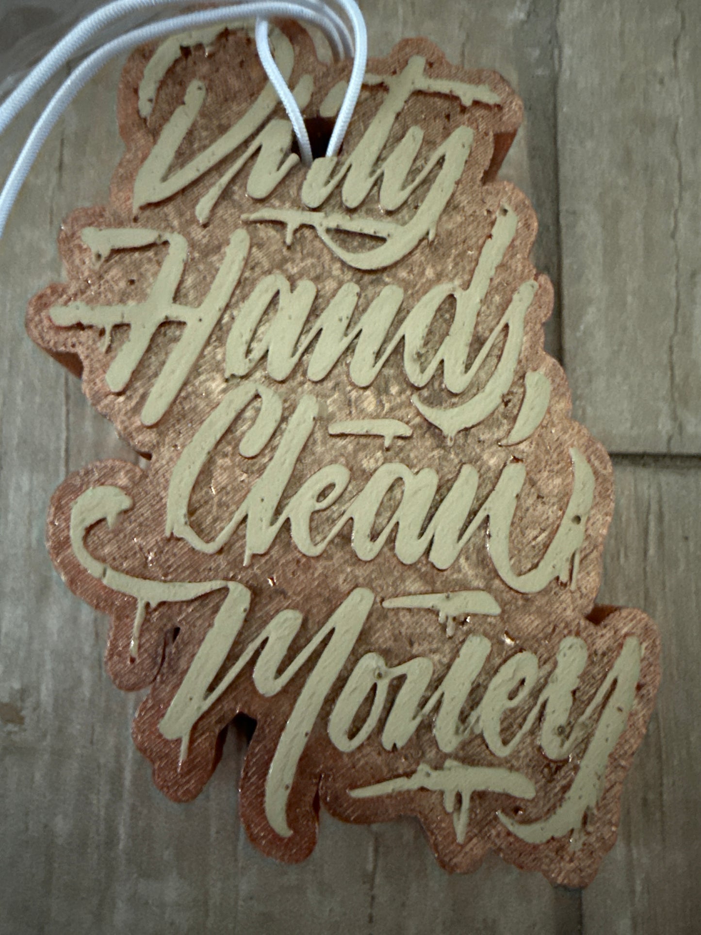 Dirty Hands Clean Money Freshies