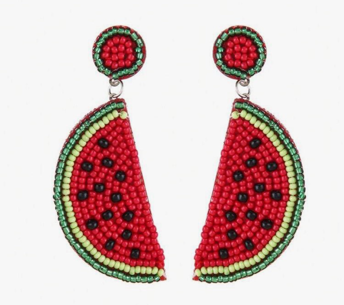 Watermelon Earrings