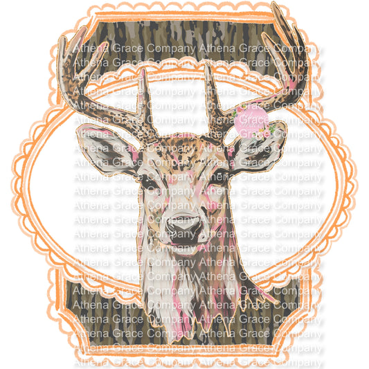 Bottomland Camo Deer DTF