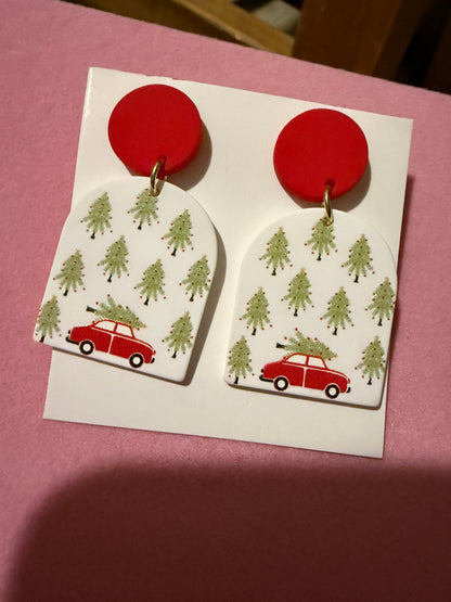 Christmas Dangle Earrings