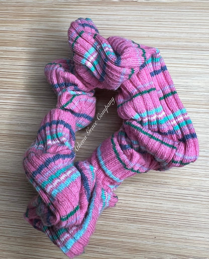 Striped Scrunchies