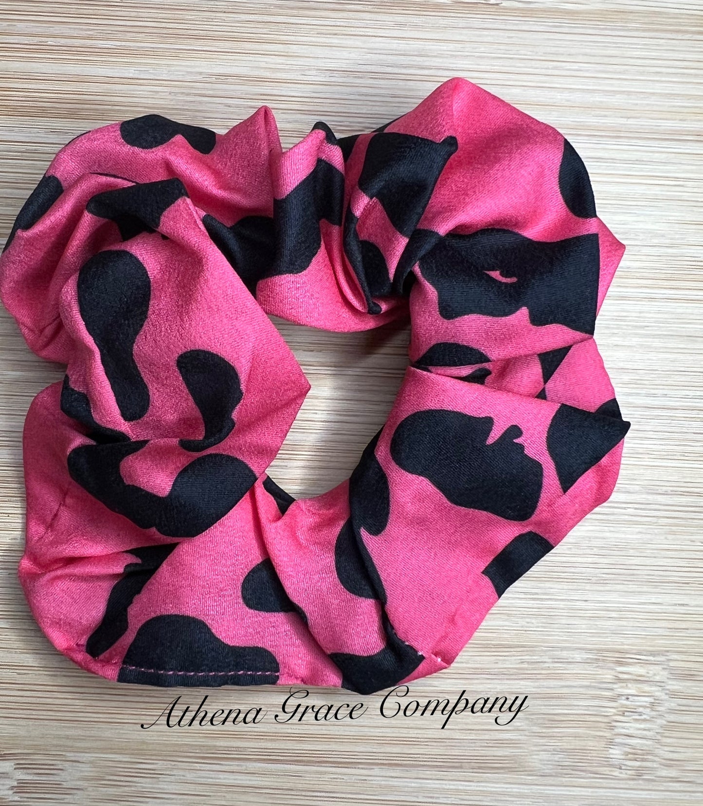 Animal Print Scrunchies