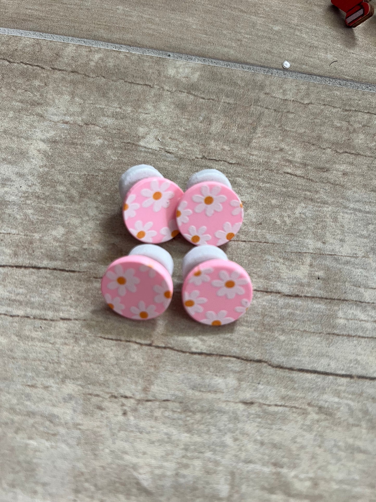 Floral Circle Studs