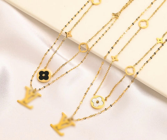 Boujee Double Necklace