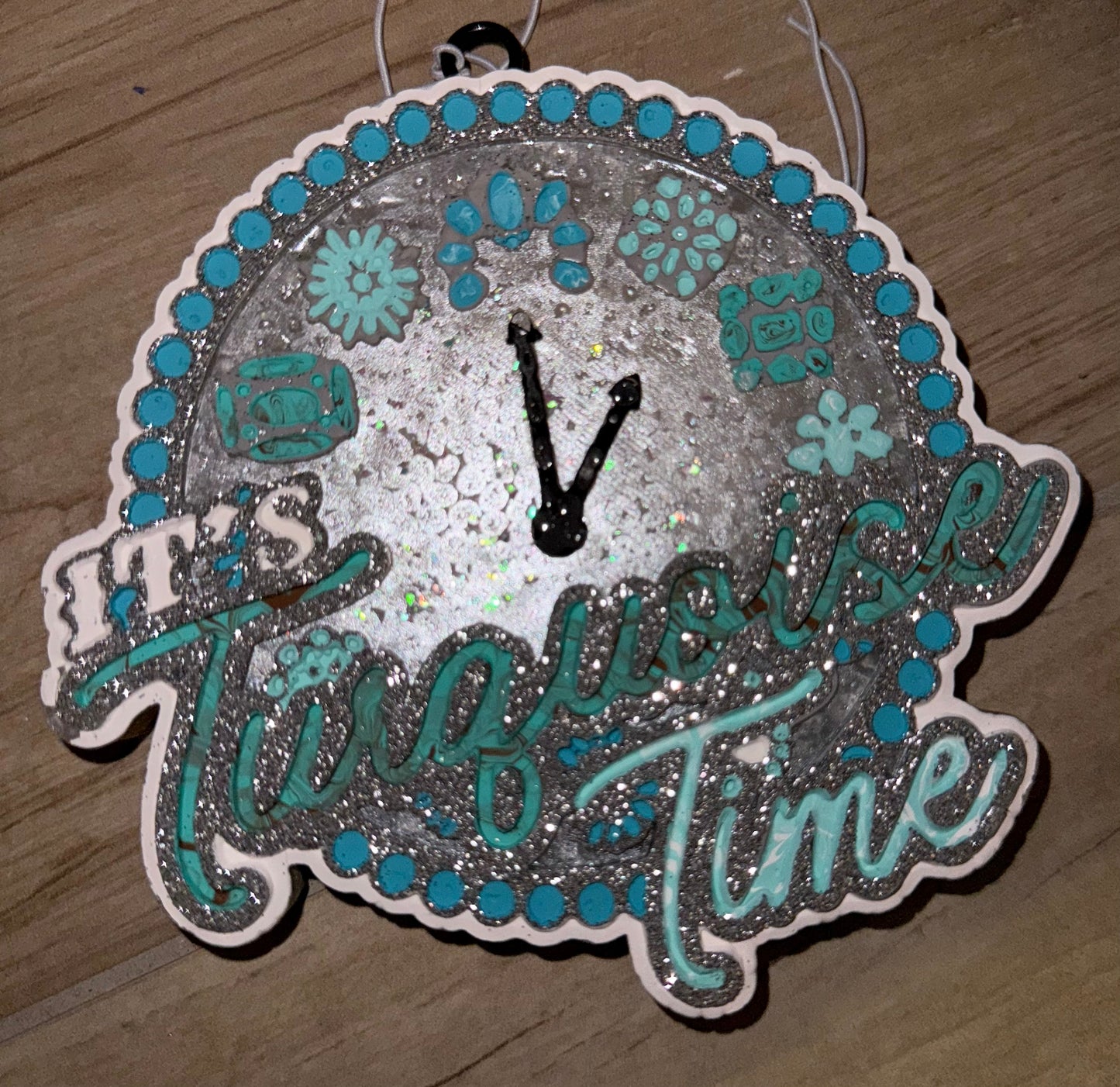 Turquoise Time Freshie