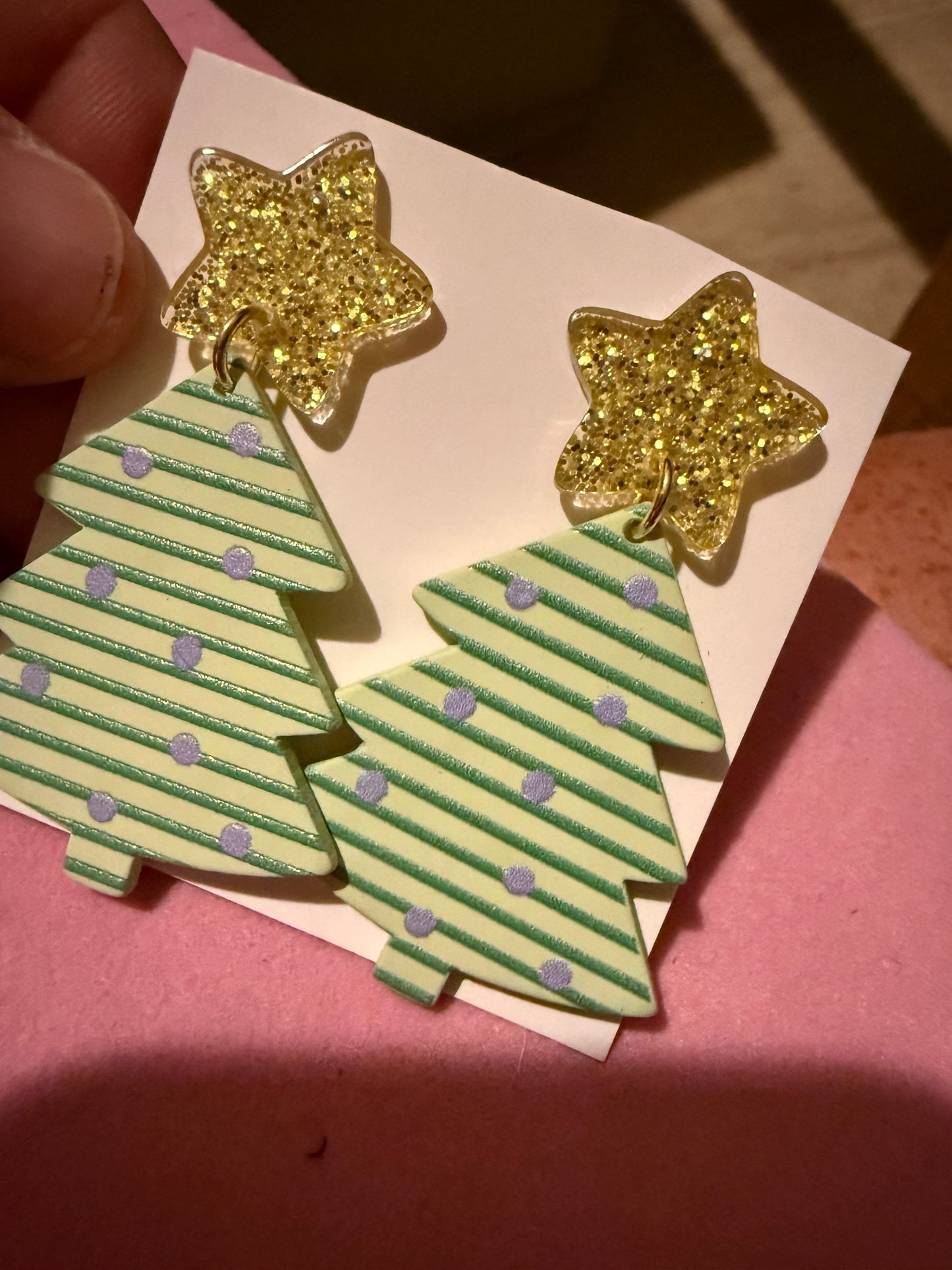 Christmas Dangle Earrings