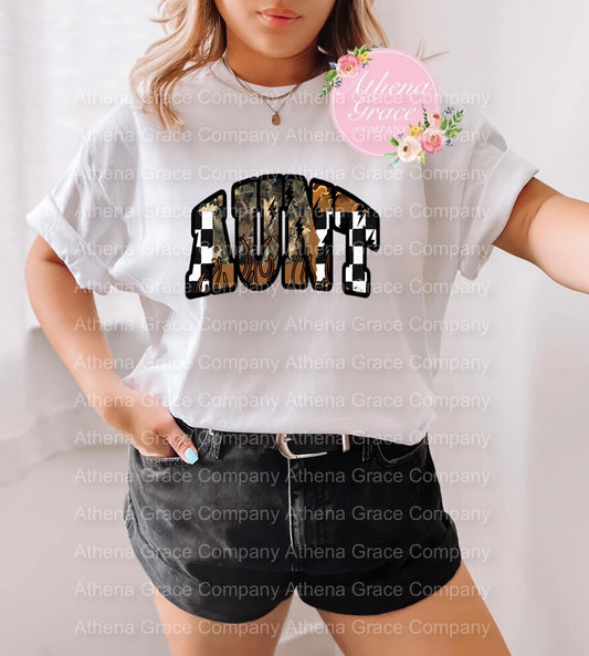 Camo And Flames Aunt