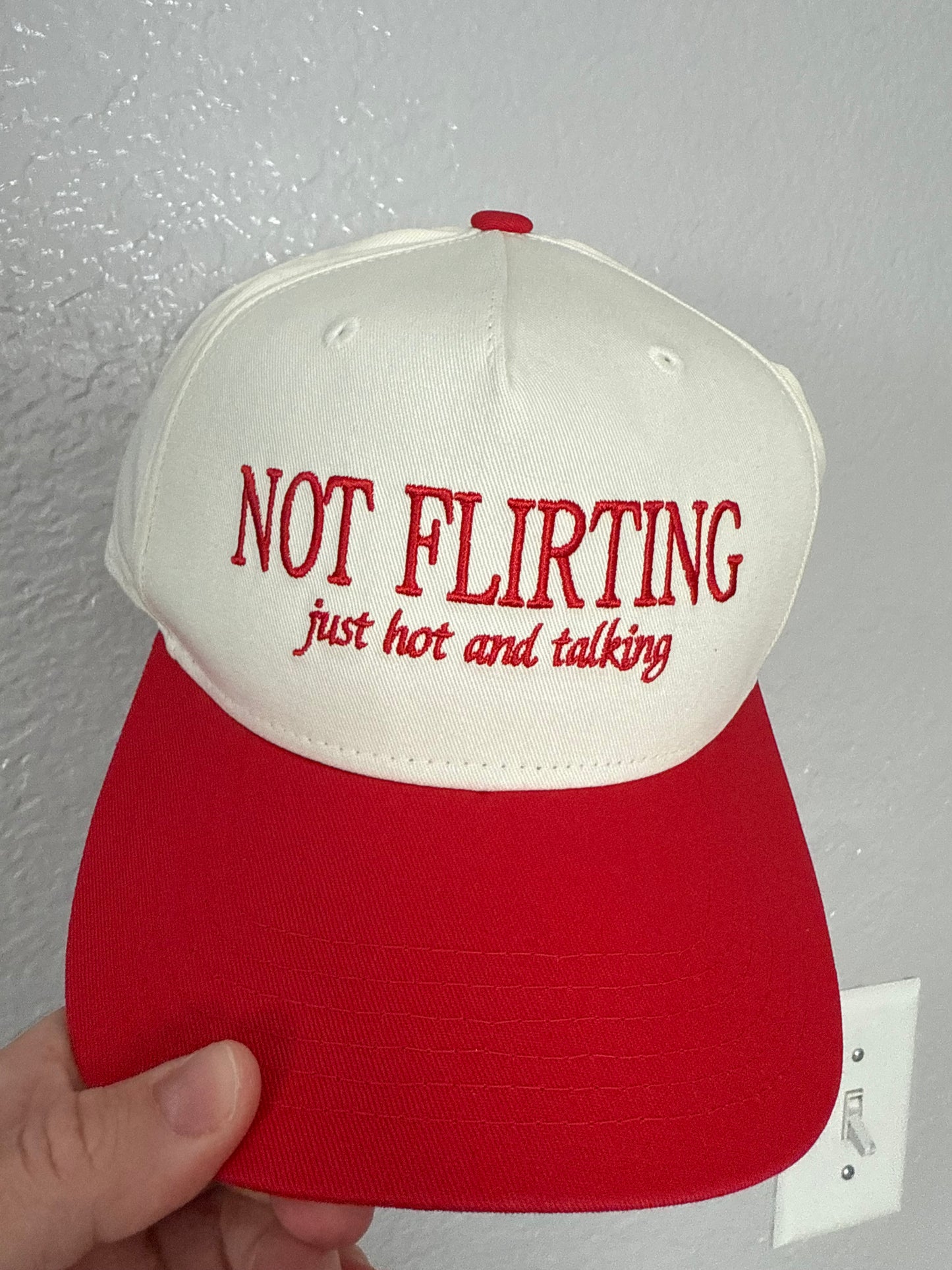Not Flirting Hat