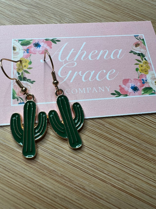 Cactus Earrings