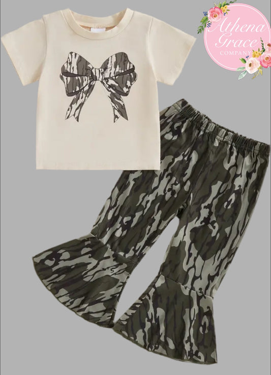 Camo Bow Outfit