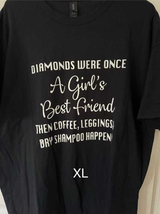 A Girls Bestfriend tee Flawed
