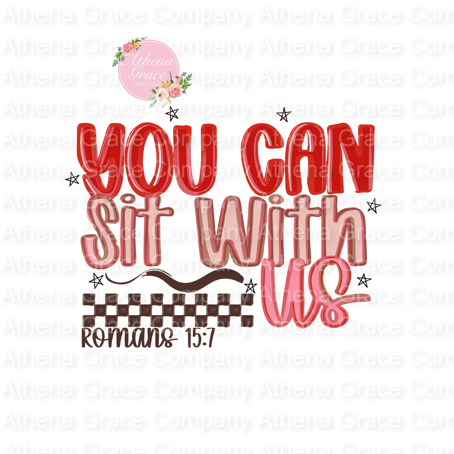 You Can Sit With Us DTF