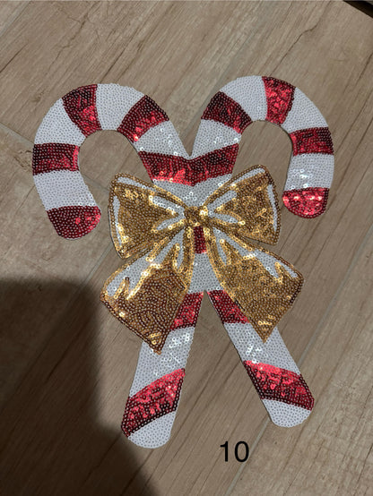 Gingerbread/ candy cane patch