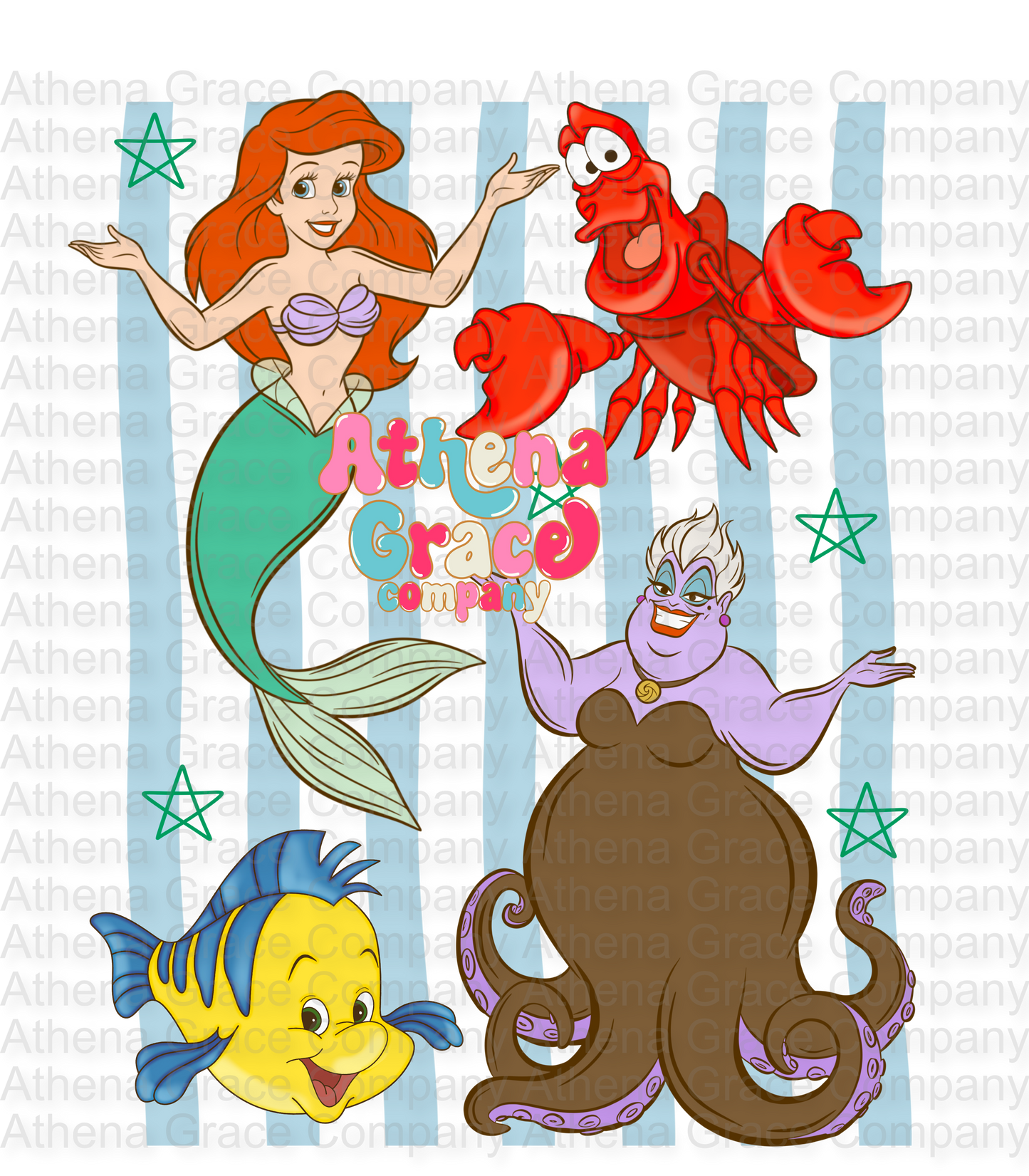 Mermaid DTF