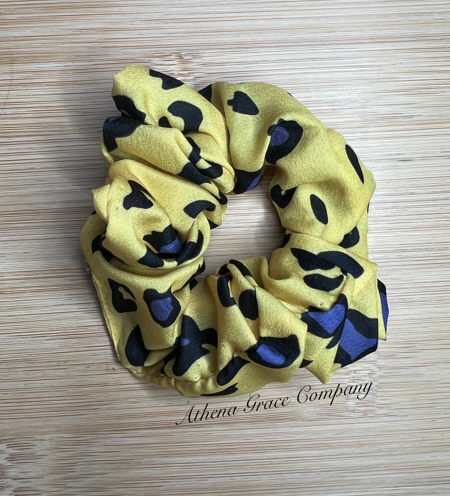 Animal Print Scrunchies